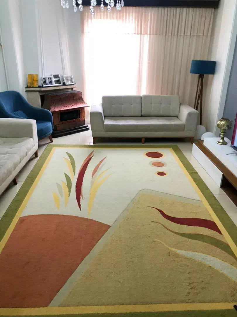 مبل ۸ نفره طرح جدید (در حد نو)|مبلمان خانگی و میز عسلی|قائمشهر, |دیوار