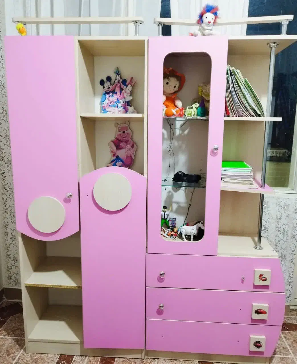 کمد دخترانه|جاکفشی، کمد، دراور|کرمان, |دیوار