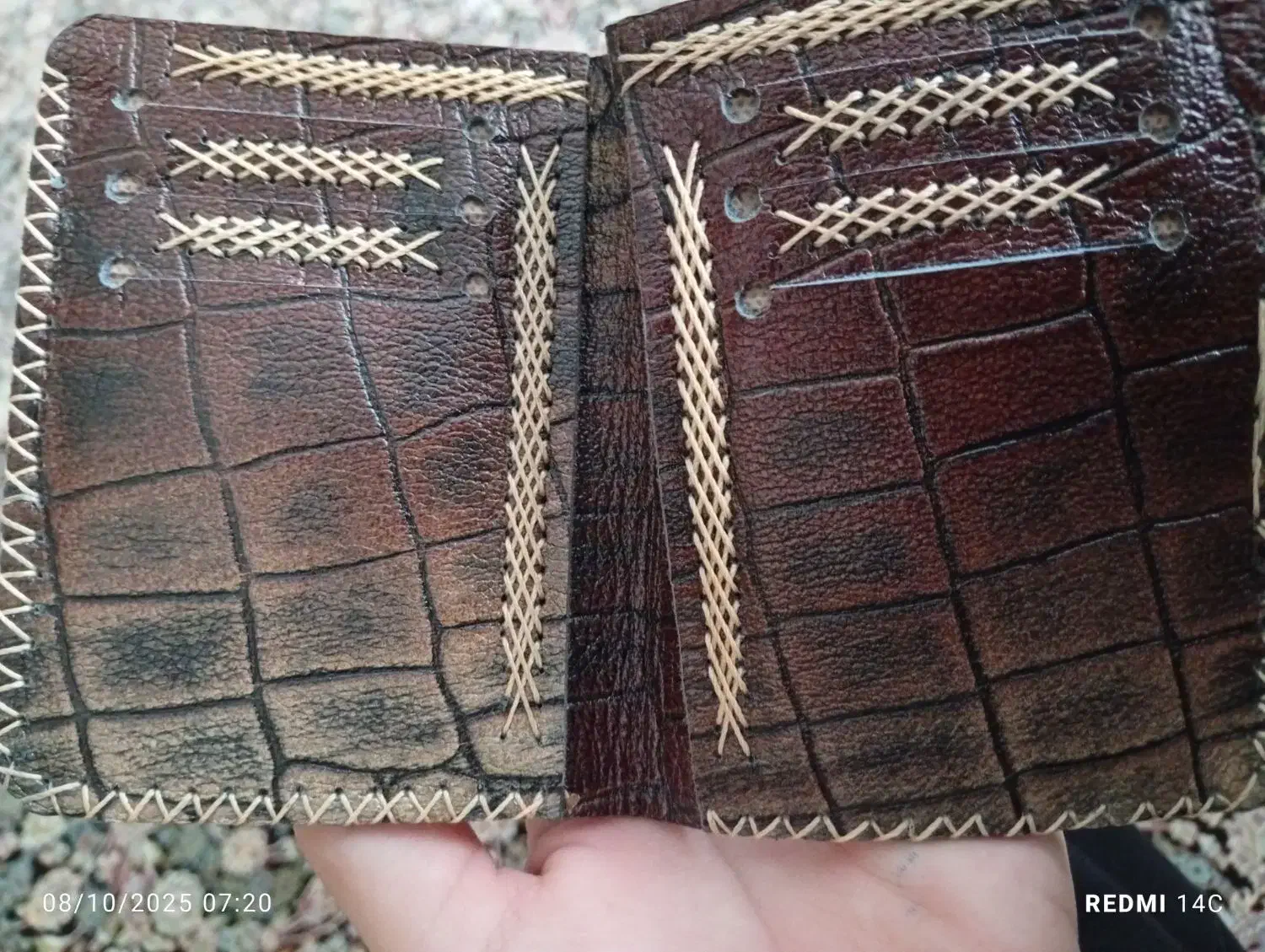 کیف پول چرم کروکودیل|کیف، کفش، کمربند|مریوان, |دیوار