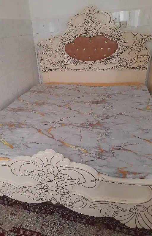 تخت دونفره|تخت و سرویس خواب|تاکستان, |دیوار