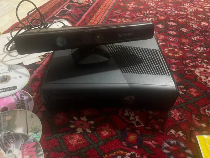 xbox360 همراه با کنیتک|کنسول، بازی ویدئویی و آنلاین|اصفهان, اشکاوند|دیوار