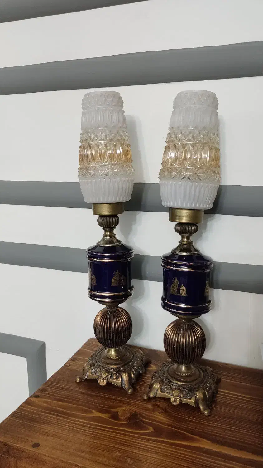 شمعدان قدیمی|کلکسیون اشیاء عتیقه|زنجان, |دیوار