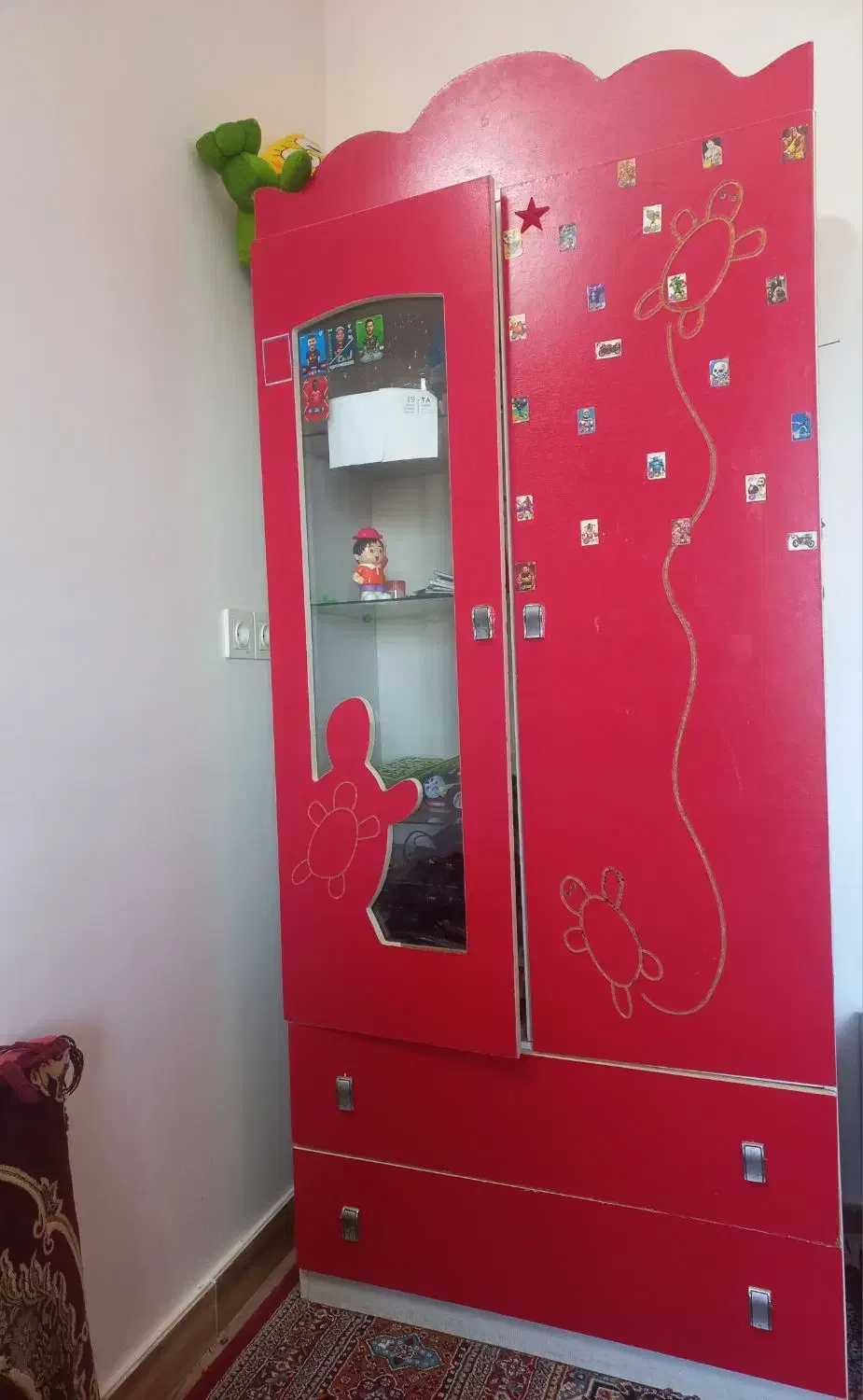 کمد بچه|جاکفشی، کمد، دراور|علی‌آباد کتول, |دیوار