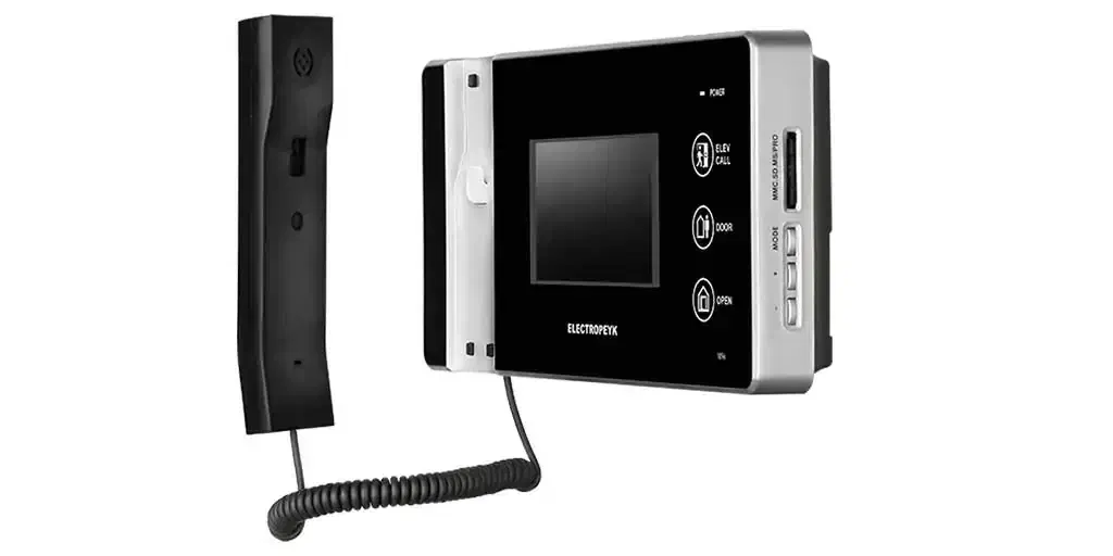 آیفون و درب باز کن تصویری الکتروپیک|مصالح و تجهیزات ساختمان|سرباز, |دیوار