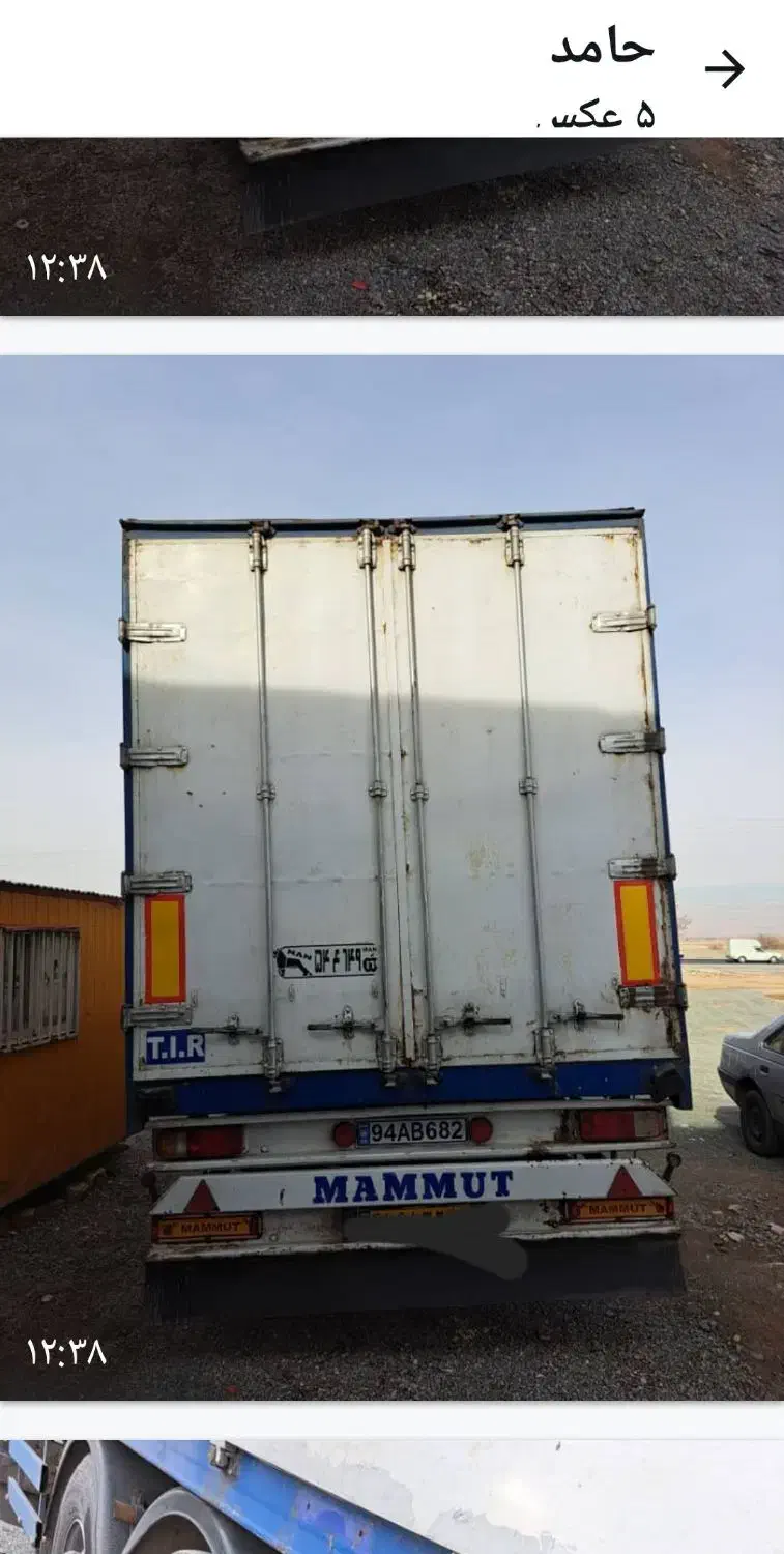 کانتینرچادری ماموتمدل ۸۱|خودرو سنگین|تهران, تاکسیرانی|دیوار