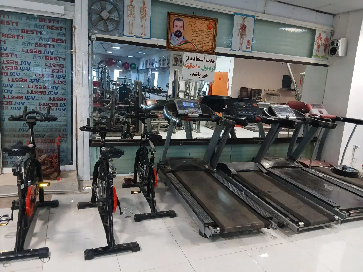 فروش کلی و کامل یه باشگاه بدنسازی حرفه ای|تجهیزات ورزشی|قزوین, |دیوار