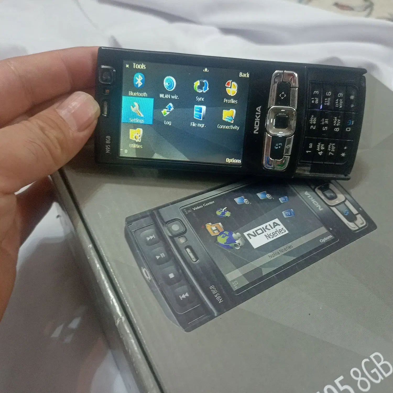 موبایل نوستالژی نوکیا Nokia N95 8GIG|موبایل|تهران, علم و صنعت|دیوار