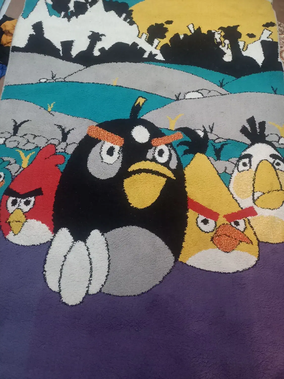 گلیم فرش کودک|گلیم، جاجیم، گبه|سنندج, |دیوار