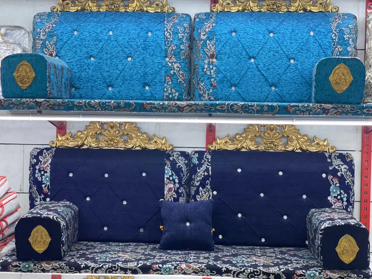 پشتی خلیجی مبل پشتی شاه نشین ش۱۳|مبلمان خانگی و میز عسلی|جیرفت, |دیوار