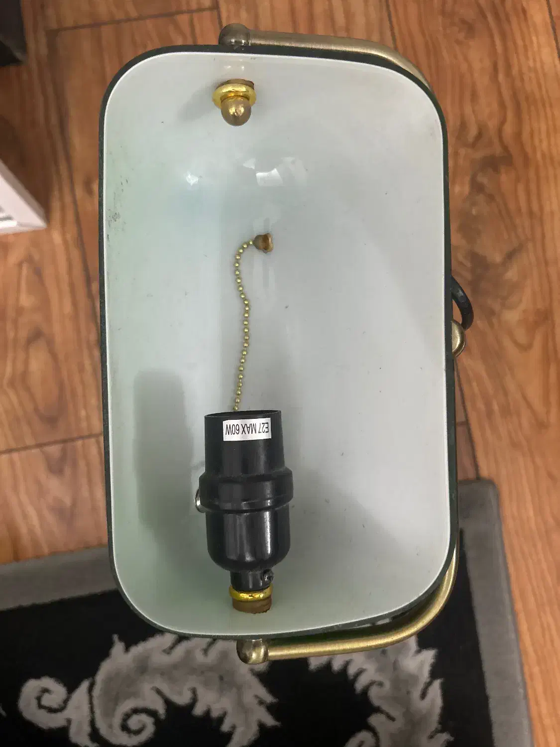 چراغ مطالعه سبز کلاسیک|چراغ خواب و آباژور|تهران, شهرک آزمایش|دیوار