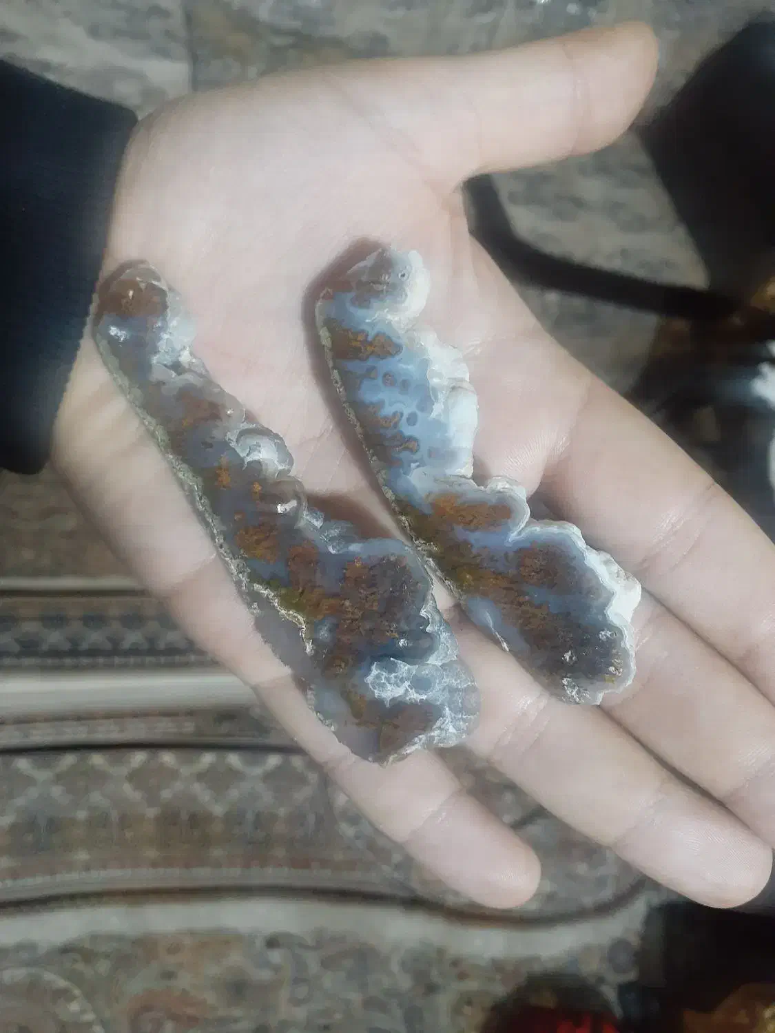 سنگ های شجرو املتیس معاوضه طوطی|کلکسیون اشیاء عتیقه|کرج, خرمدشت|دیوار