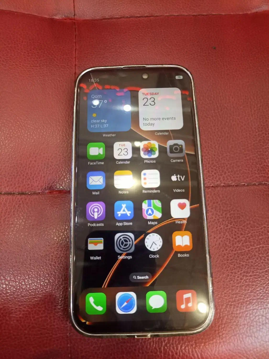 گوشی آیفون ۱۶پرومکس فیک|موبایل|قم, چهل درخت‎|دیوار