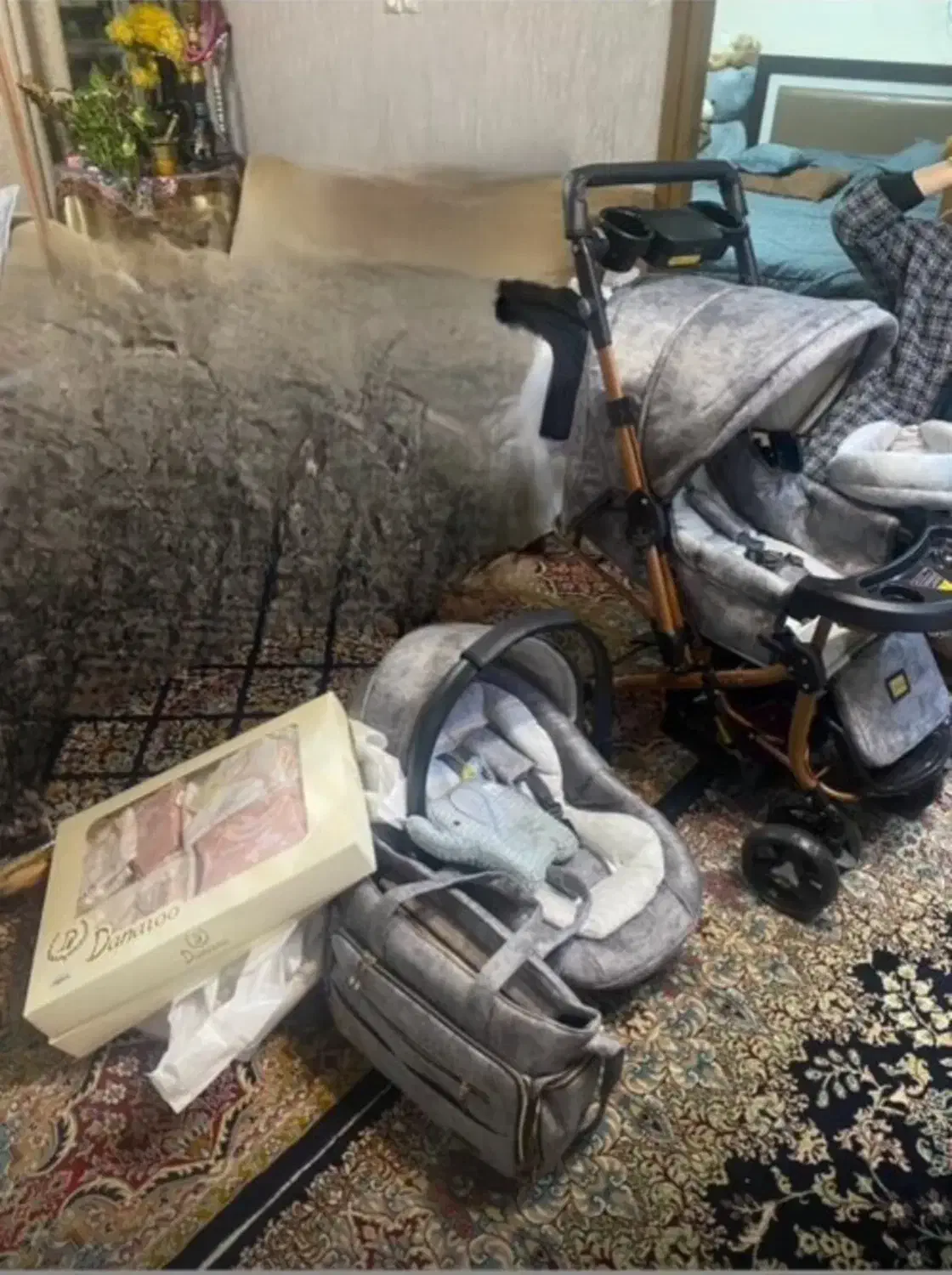 کالسکه کریر‌ کیف نوزاد|کالسکه و لوازم جانبی|ساری, |دیوار