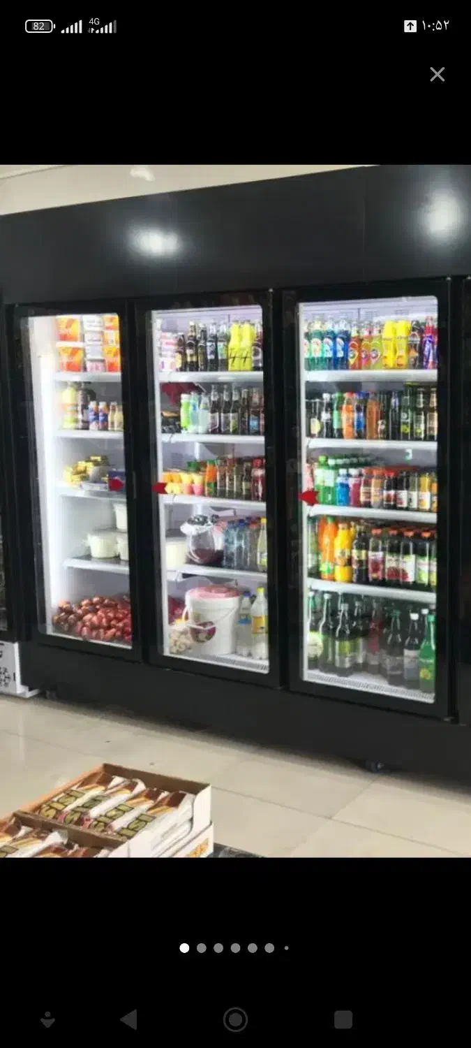 یخچال لاینی فروشگاهی شیرسردکن|فروشگاه و مغازه|شیراز, پشم شیشه|دیوار