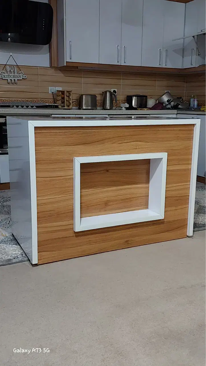 میز جزیره|میز و صندلی غذاخوری|شوش, |دیوار