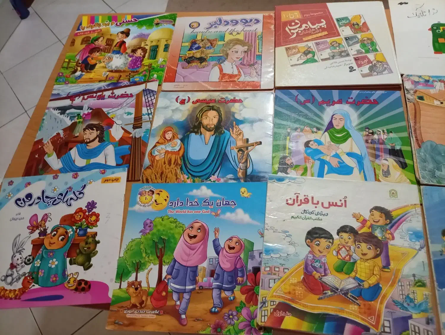 تعدادی کتاب داستان وزبان برای همه ی سنین موجوددارم|کتاب و مجله آموزشی|اصفهان, دستگرده|دیوار