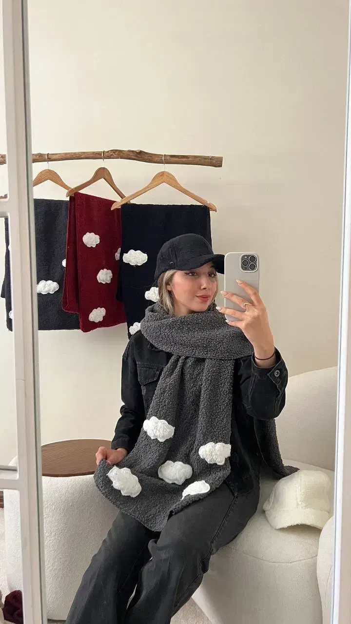 شال رینگی و تدی ابری|لباس|دامغان, |دیوار