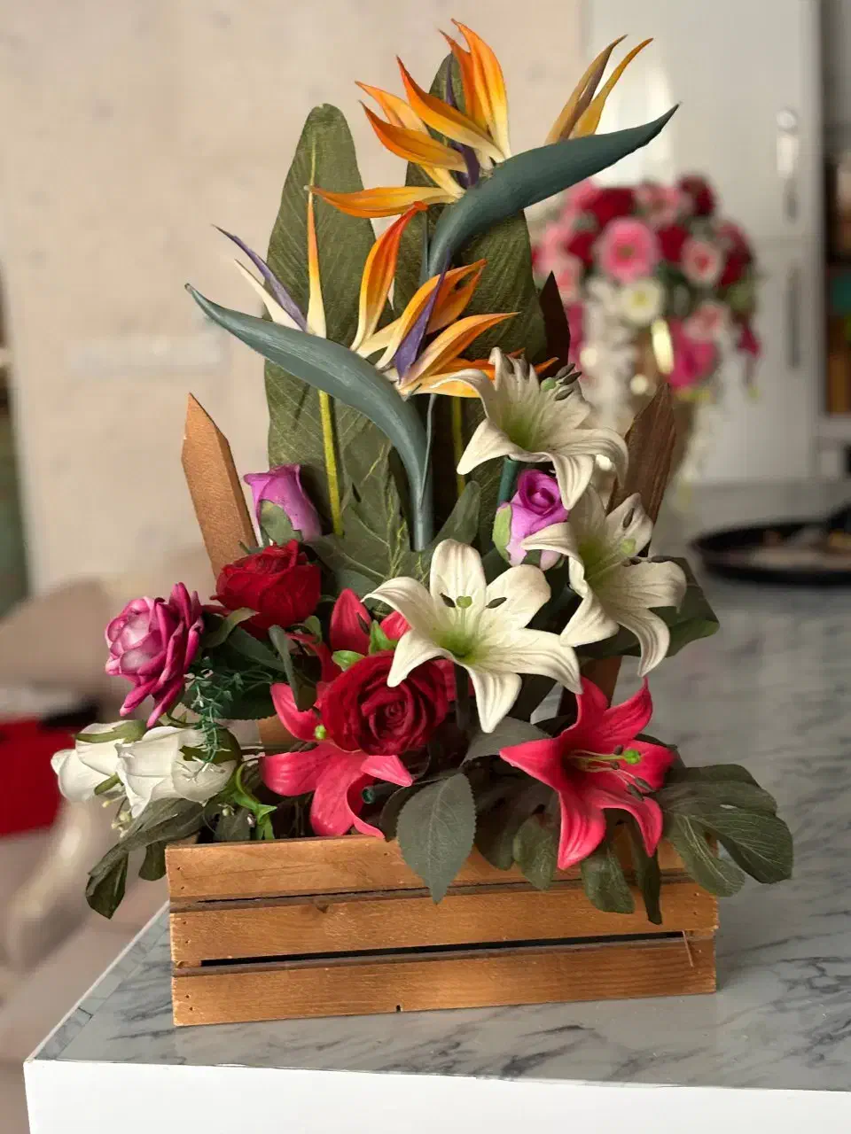 جعبه کادو و باکس گل|گل مصنوعی|ورامین, ورامین|دیوار