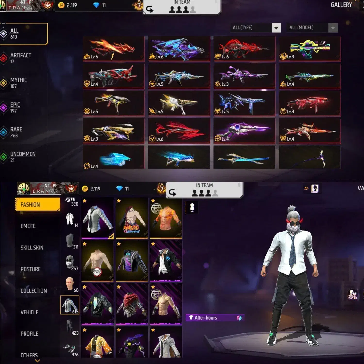 اکانت فری فایر|کنسول، بازی ویدئویی و آنلاین|کارون, |دیوار