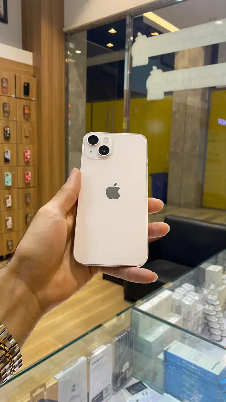ایفون ۱۳ نرمال رنگ صورتیiphone13 normal pink|موبایل|تهران, شهرک غرب|دیوار