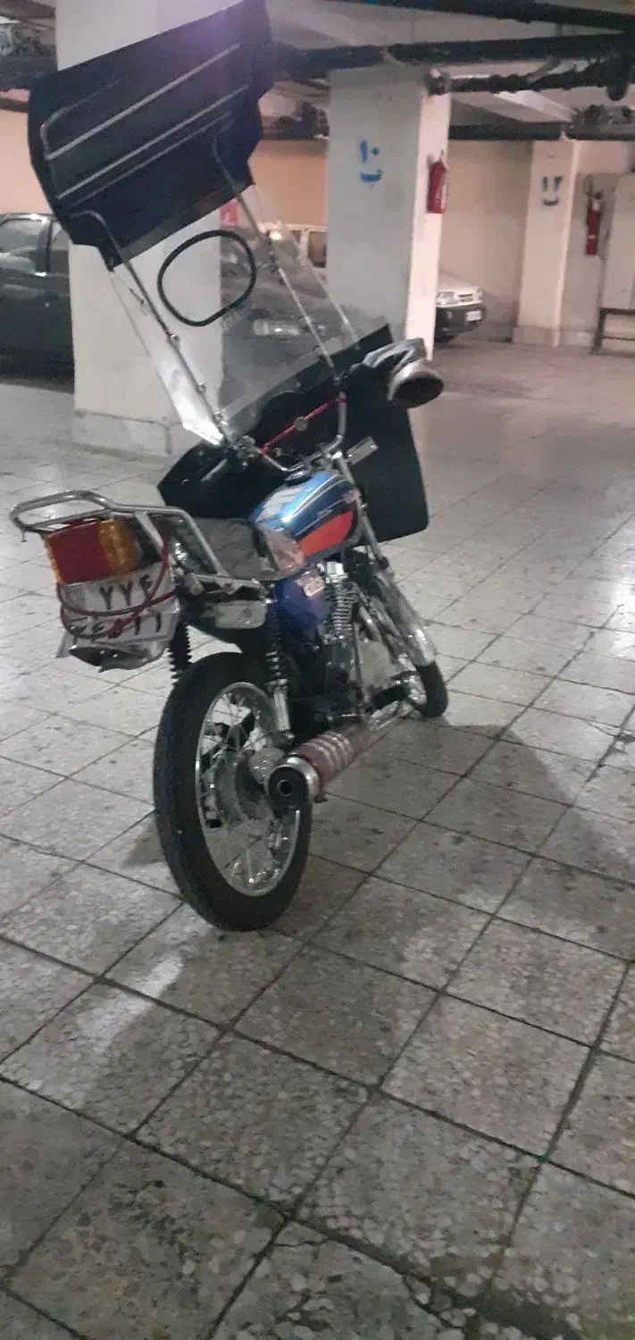 موتورهنداپیشتاز۱۲۵مدل۸۹|موتورسیکلت|تهران, استخر|دیوار