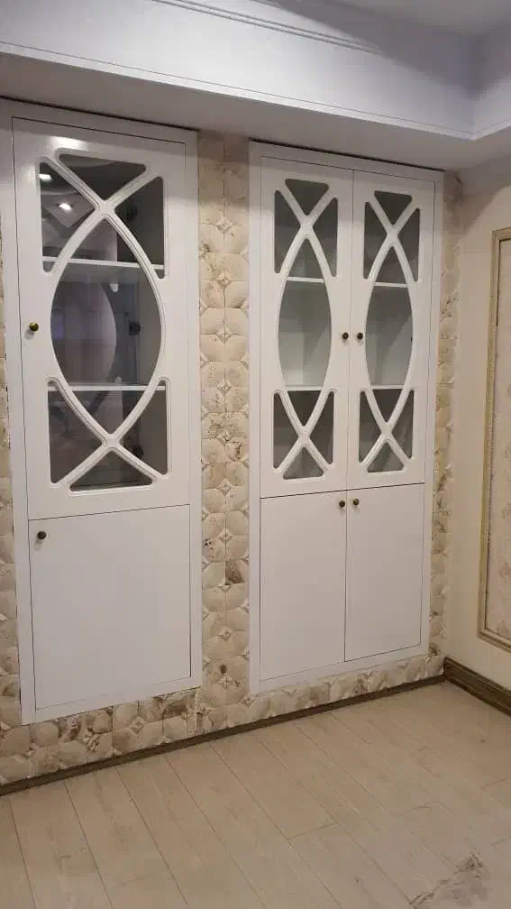 دو عدد کمد دیواری mdf محکم و سنگین|کتابخانه، شلف، قفسه‌های دیواری|تهران, آجودانیه|دیوار