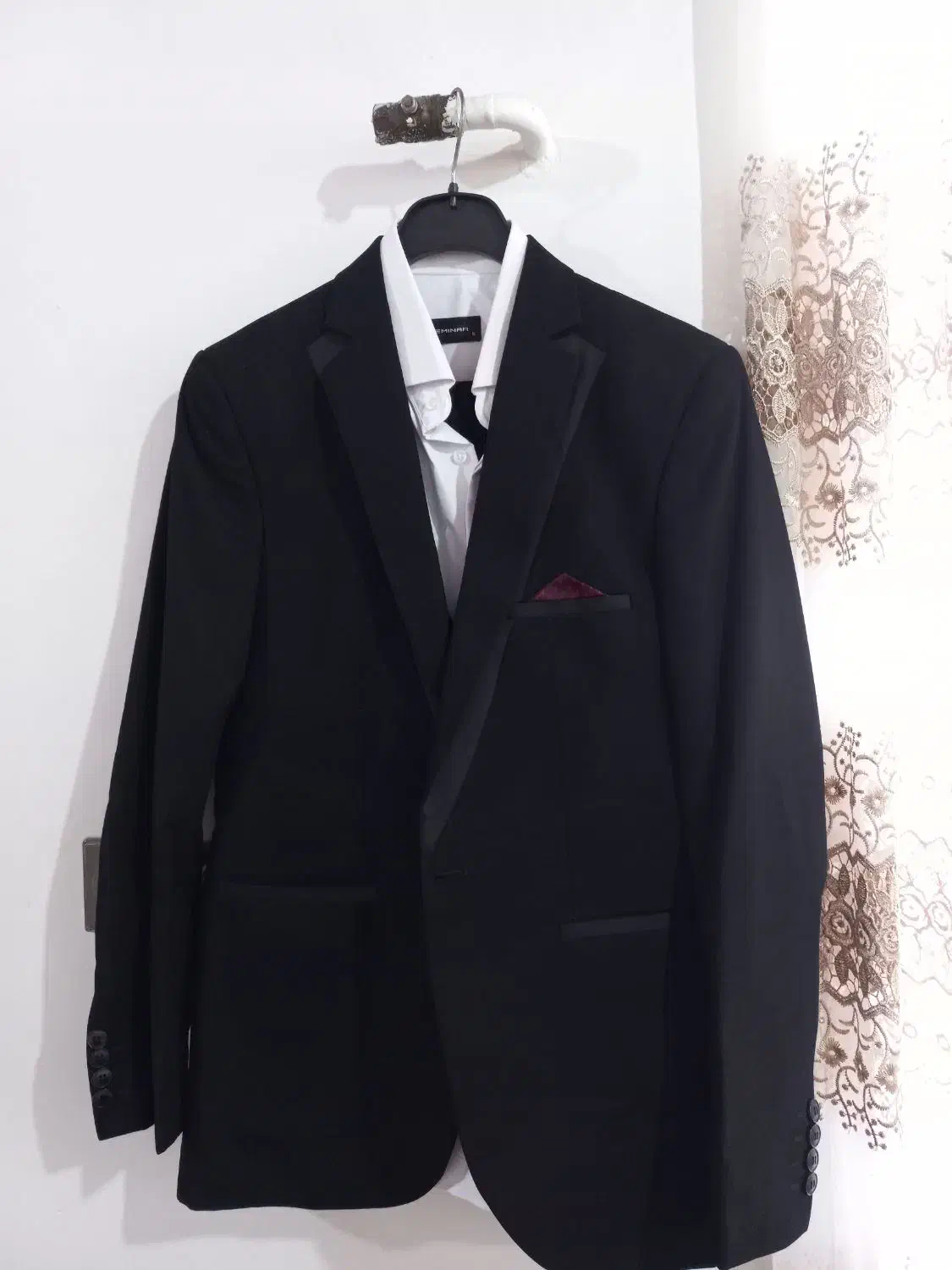 دو دست کت و شلوار در حد نو|لباس|حویق, |دیوار