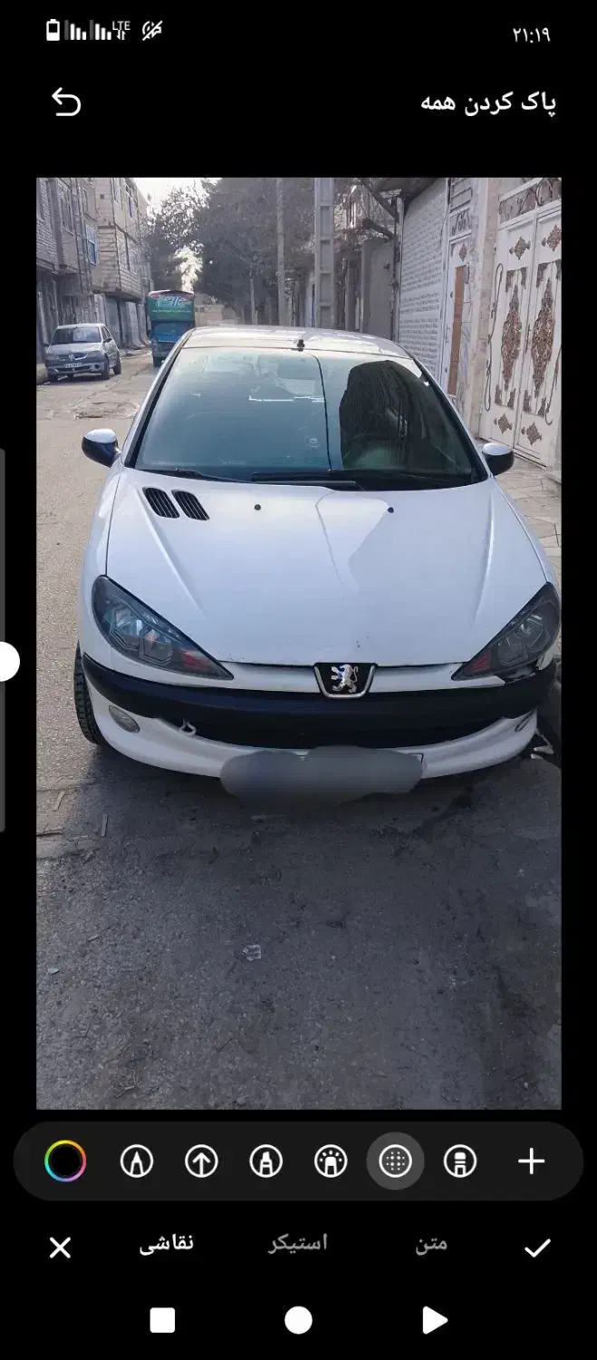 پژو 206|خودرو سواری و وانت|مشهد, توس (بلوار توس)|دیوار