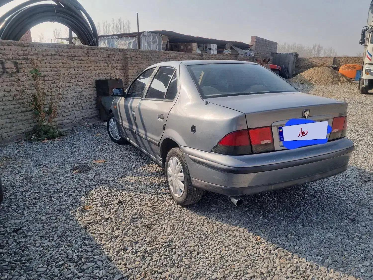 سمند دوگانه دستی مدل ۸۶|خودرو سواری و وانت|میاندوآب, |دیوار