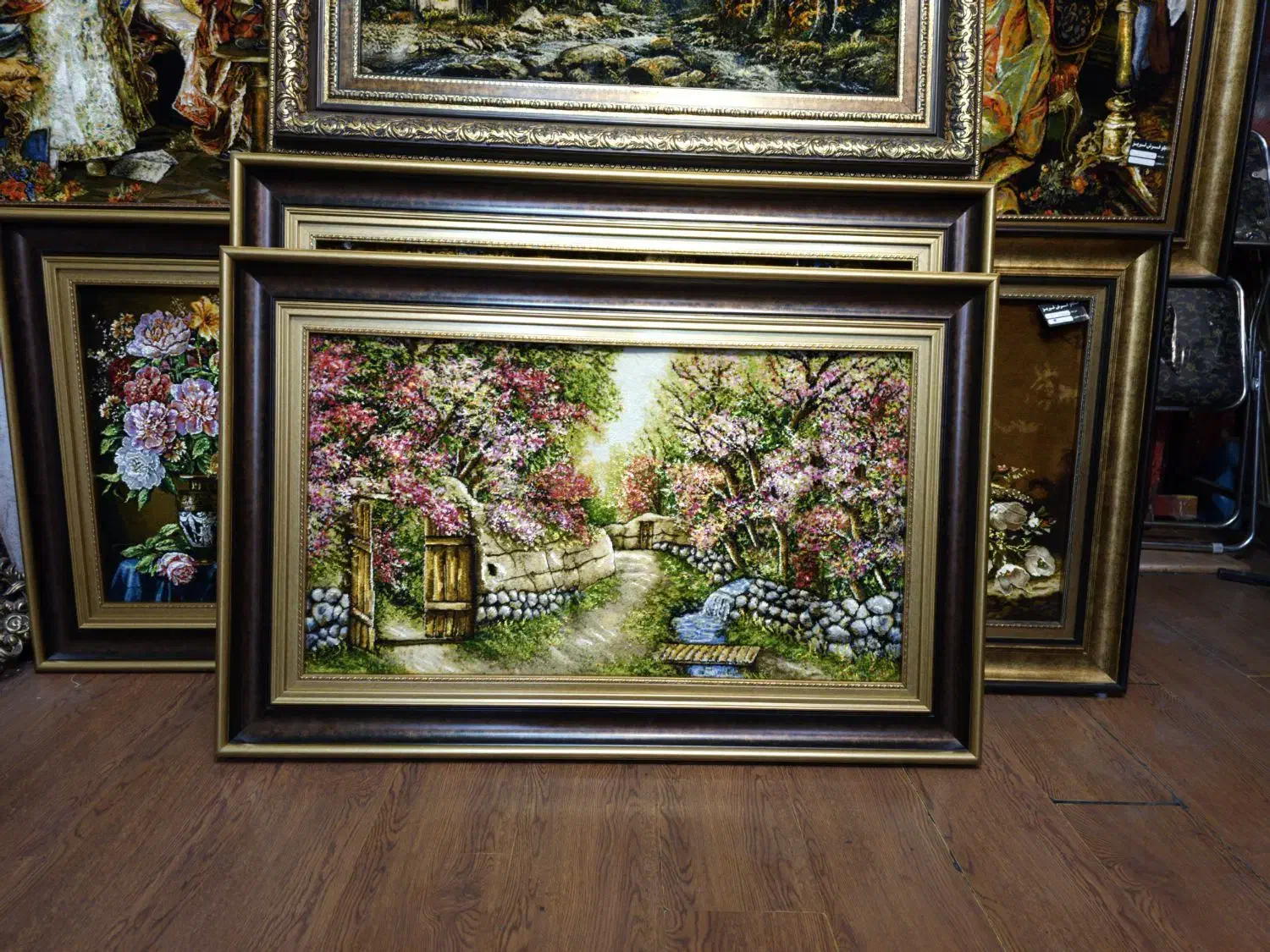 تابلو فرش کوچه باغ|تابلو فرش|تهران, علم و صنعت|دیوار