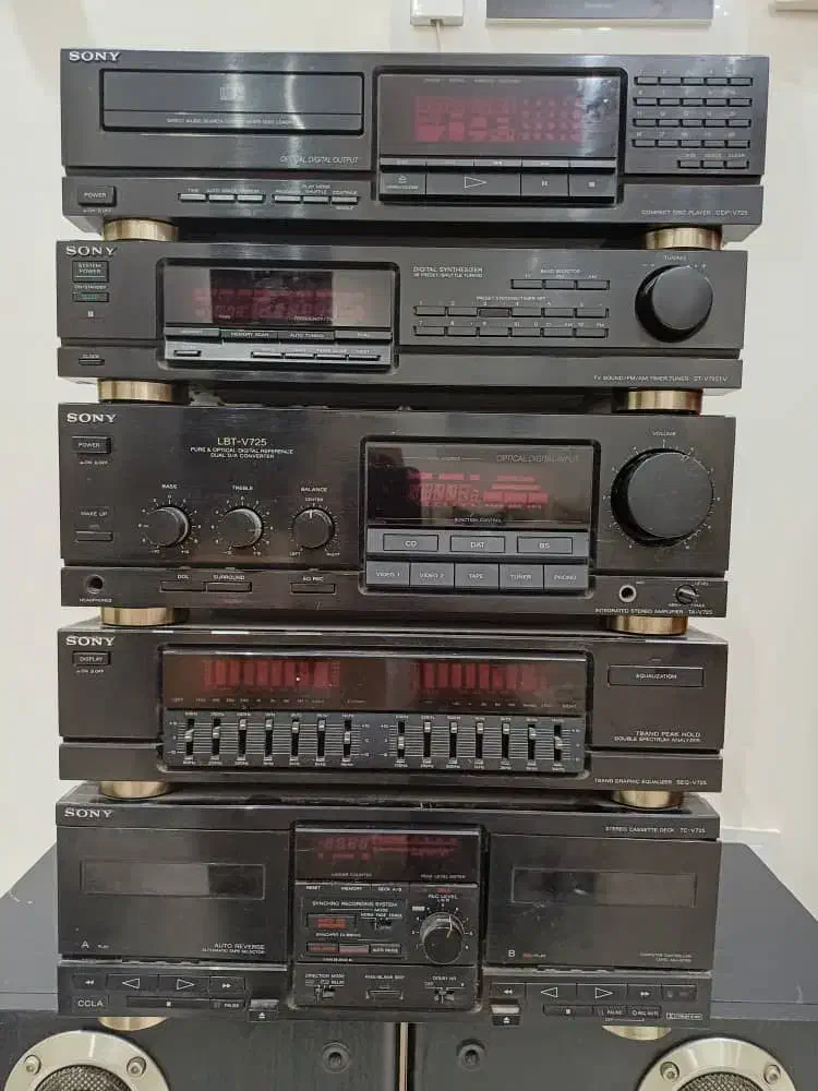 ضبط ۵ طبقه سونی اصل ژاپن|سیستم صوتی خانگی|تهران, باشگاه نفت|دیوار