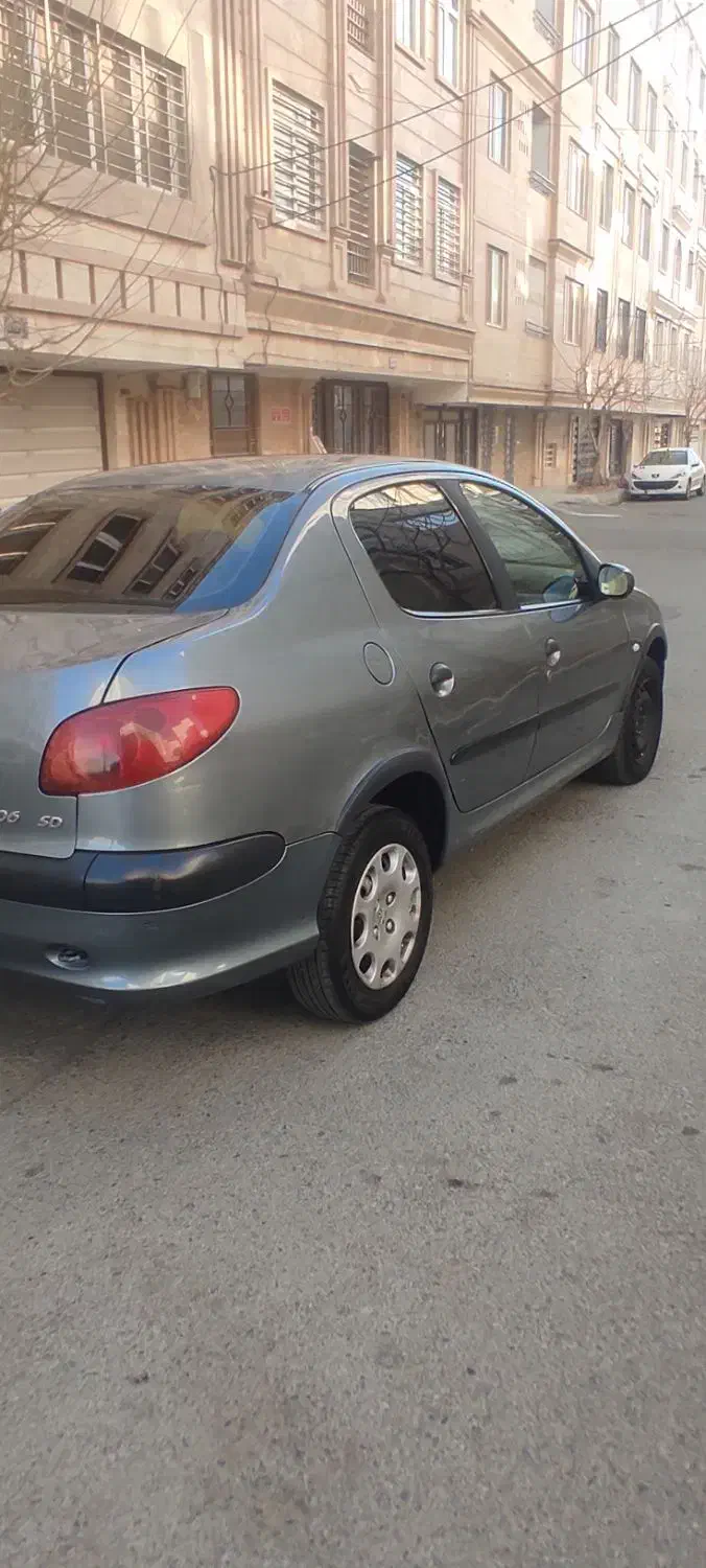 206 اس دی v8|خودرو سواری و وانت|کرج, باغستان|دیوار