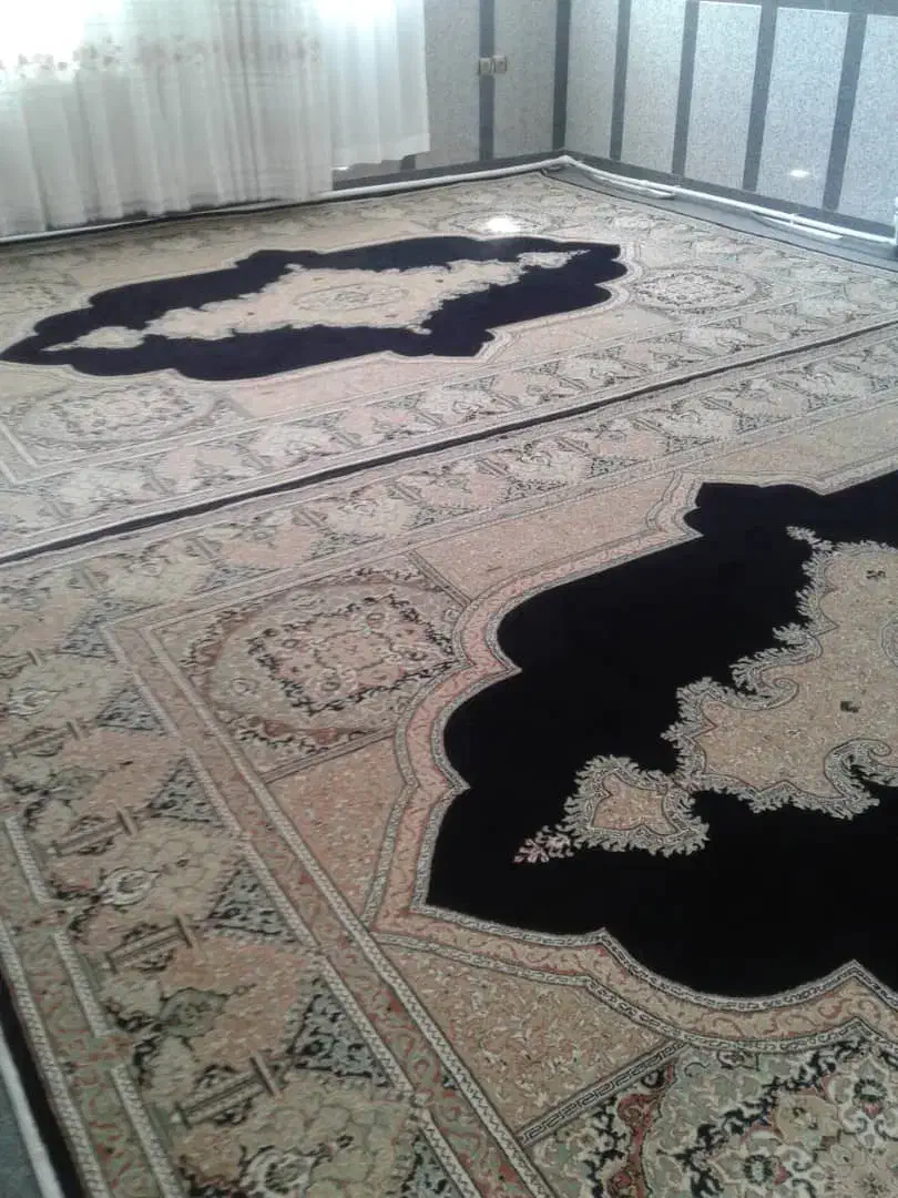 فروش ۲ تخته فرش ۵۰۰ شانه ۴×۳ در حد نو|فرش|سیلوانه, |دیوار