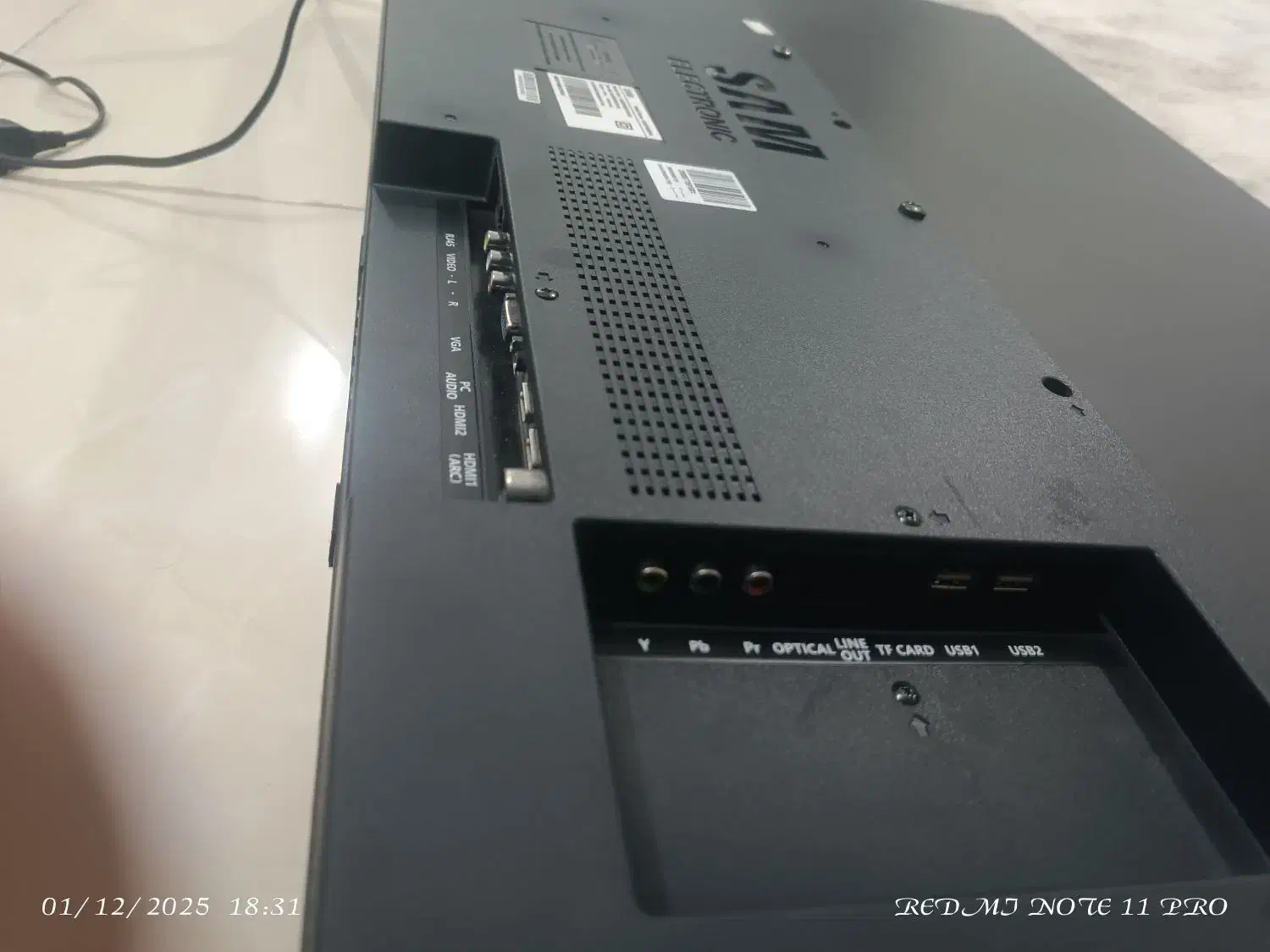 sam 50inch|تلویزیون و پروژکتور|مشهد, کاظم آباد پنجشنبه|دیوار