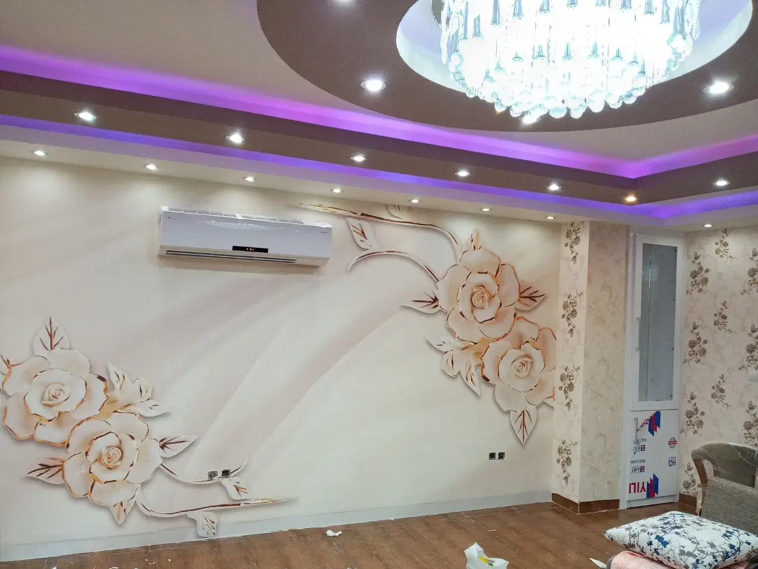 نصب انواع کاغذدیواری + پوستر|خدمات پیشه و مهارت|بوشهر, |دیوار