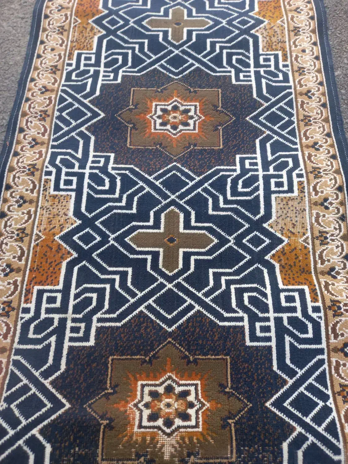 فرش پله درحدنو|گلیم، جاجیم، گبه|اراک, |دیوار