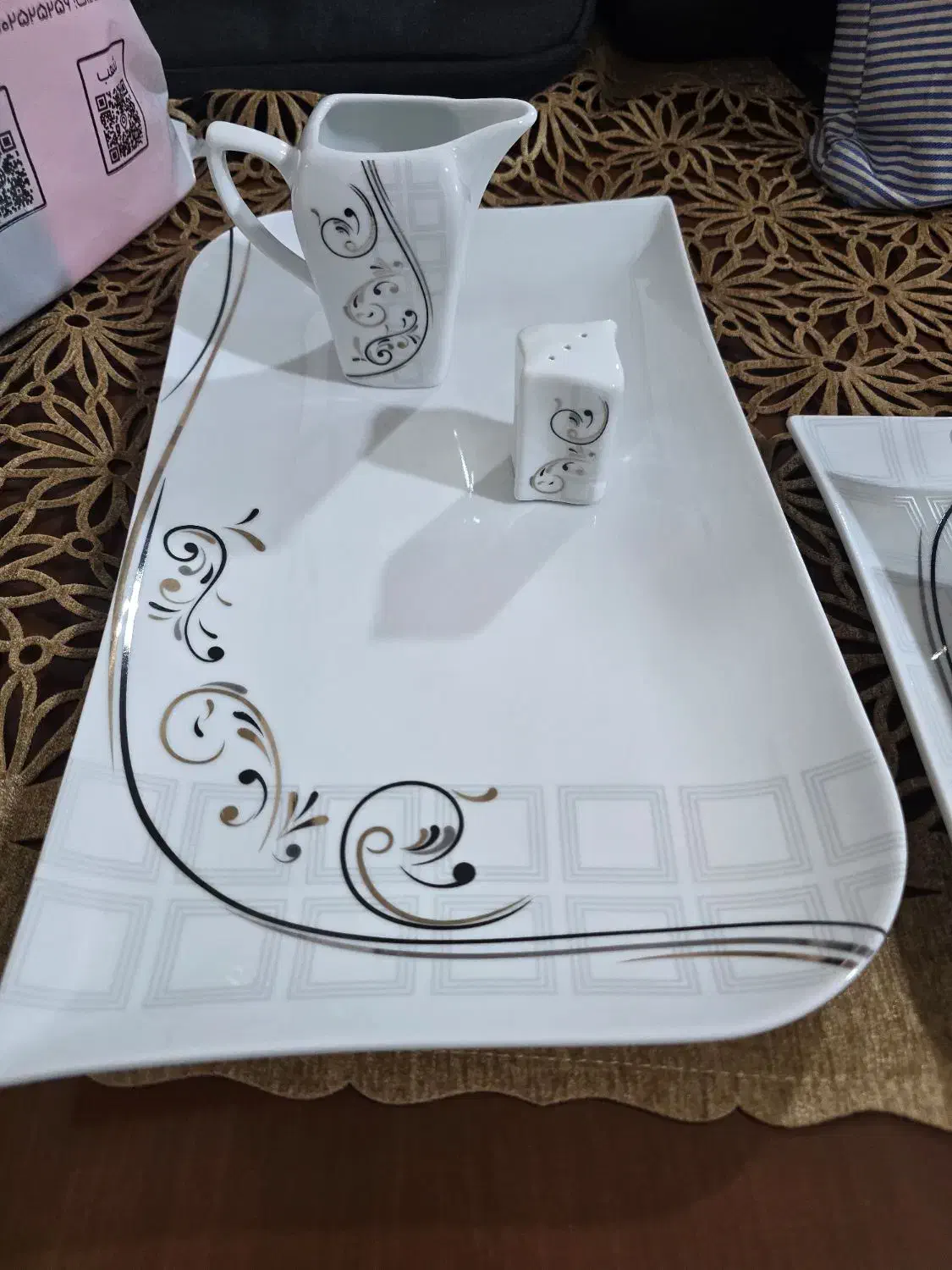 ست غذا خوری ۱۲ نفره|ظروف سرو و پذیرایی|خرم‌آباد, |دیوار