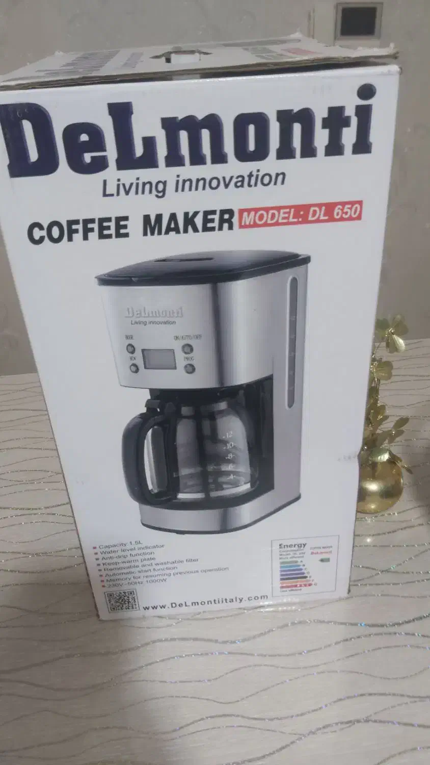 قهوه جوش دلمونتی|سماور، چایساز، قهوهساز|تهران, عبدلآباد|دیوار