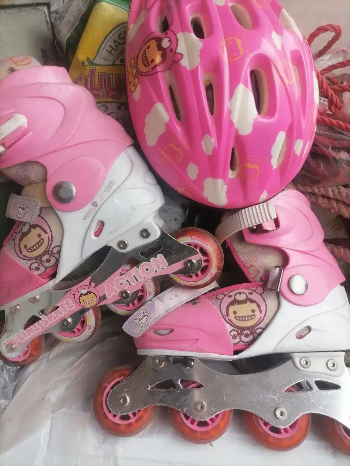 اسکیت دخترانه|دوچرخه، اسکیت، اسکوتر|خرمآباد, |دیوار