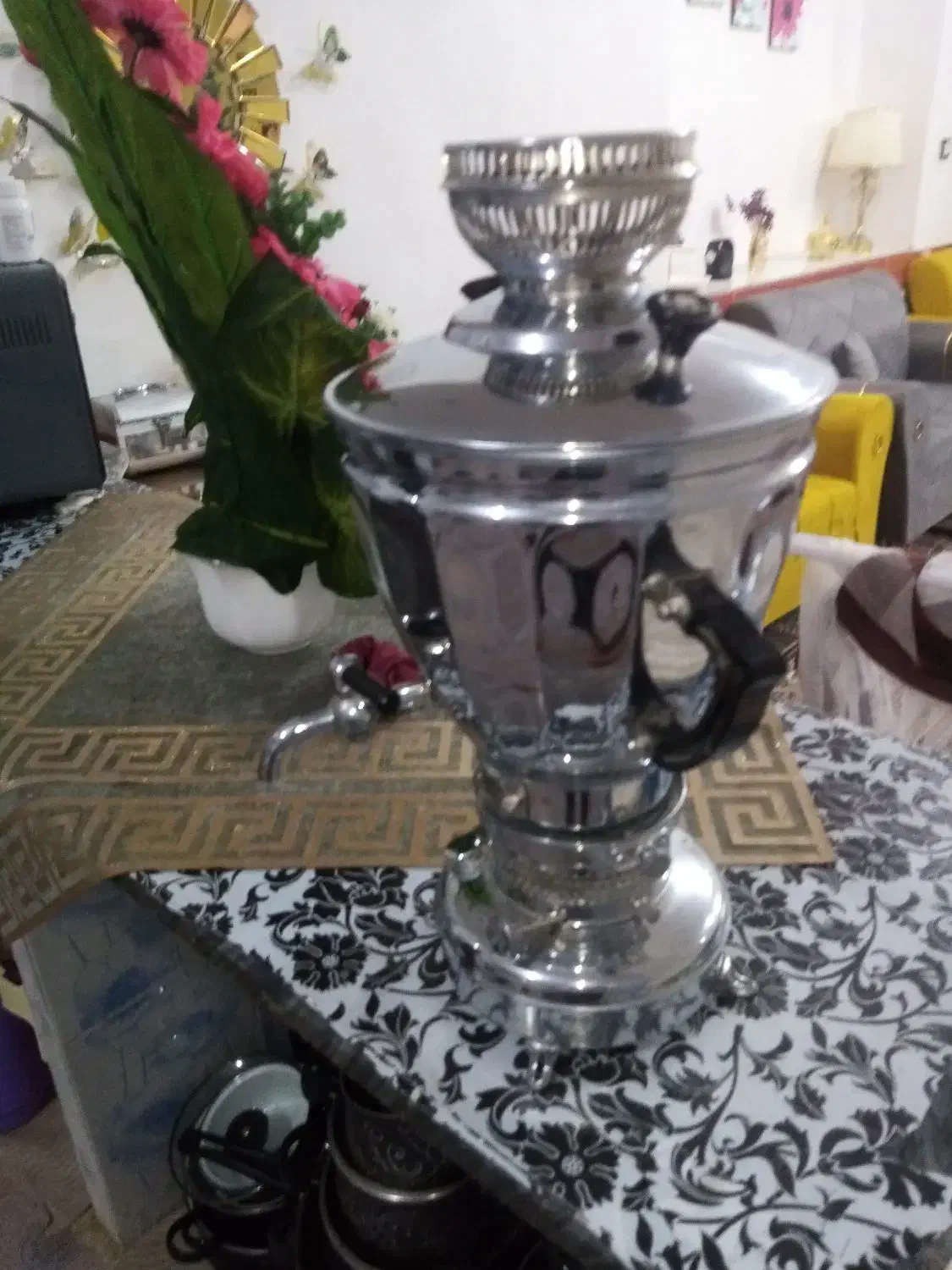 سماور نفتی عالی نسب نو نو|کلکسیون اشیاء عتیقه|تربت‌حیدریه, چهارراه خواف|دیوار