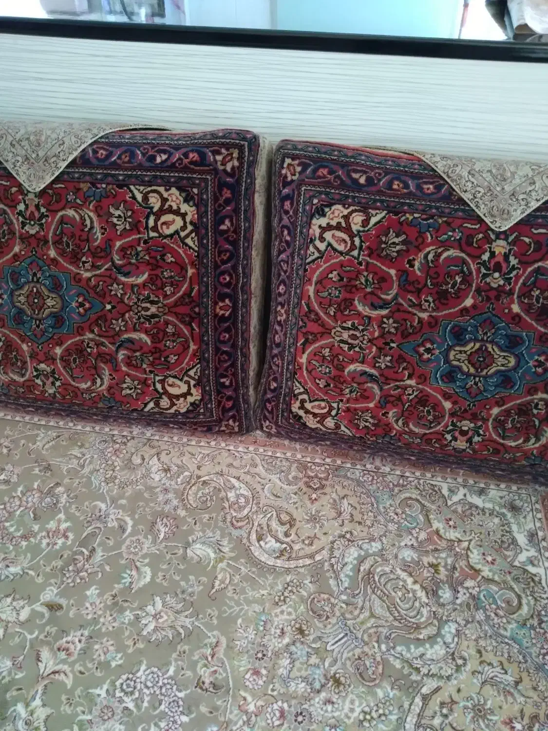 پشتی دستباف|پشتی|اراک, |دیوار