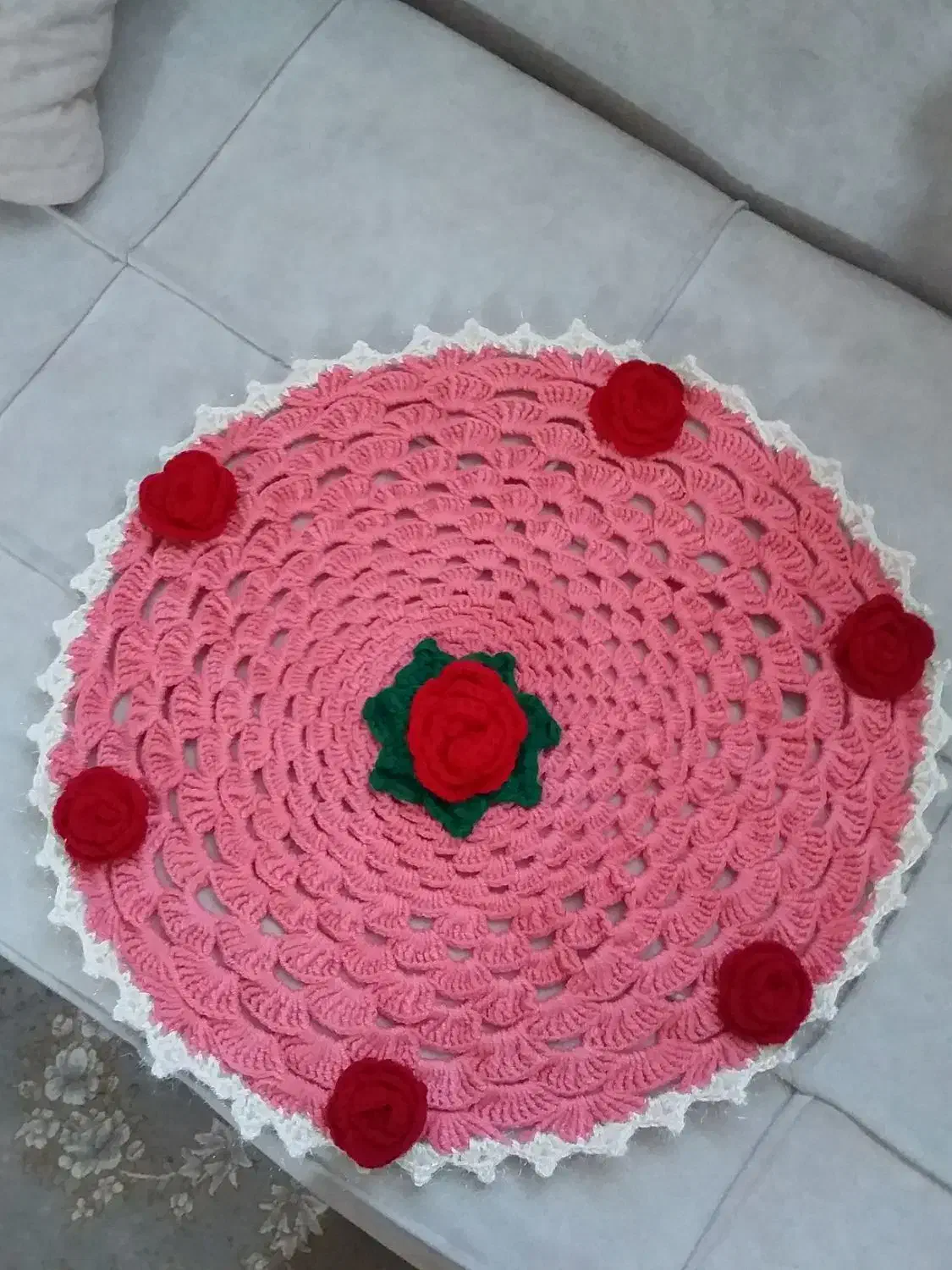 رومیزی کار دست|صنایع دستی و سایر لوازم تزئینی|اسلامشهر, شهرک محمدیه|دیوار