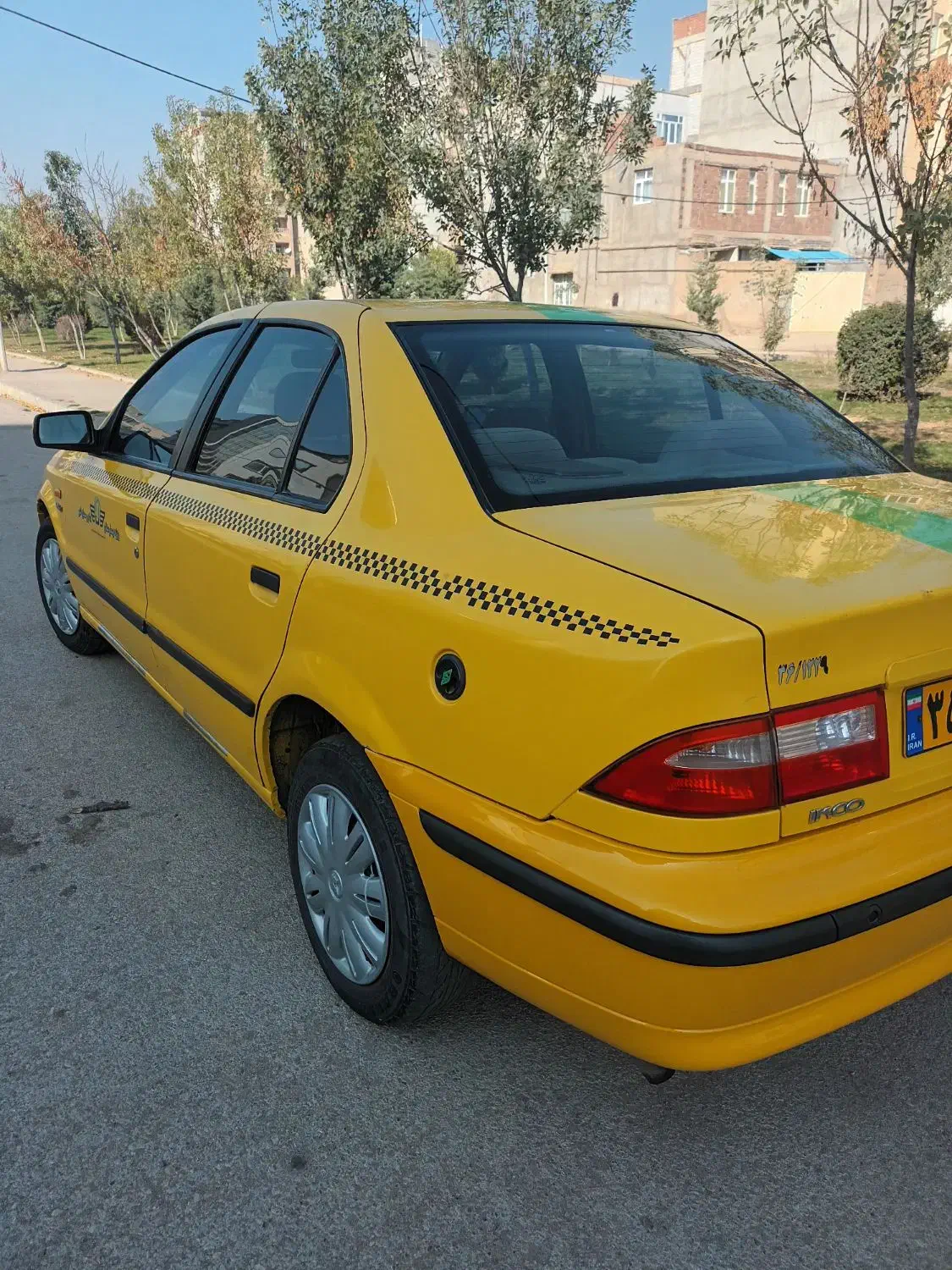 تاکسی سمند دوگانه پایه گاز سوز کارخانه|خودرو سواری و وانت|اردبیل, |دیوار