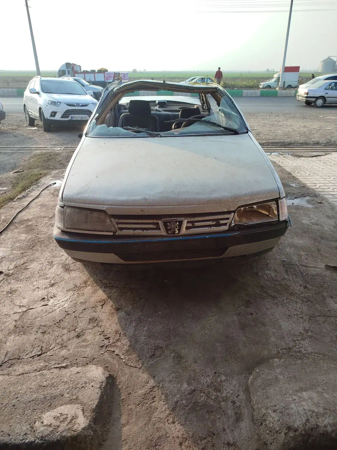 405 مدل91دوگانه شرکتی|خودرو سواری و وانت|پارس‌آباد, |دیوار