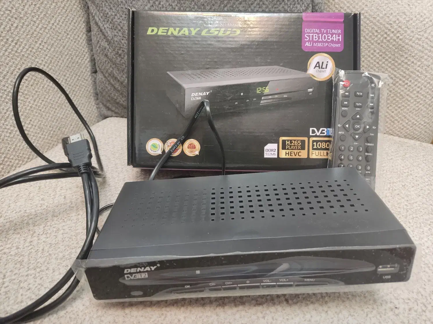 گیرنده دیجیتال دنای جدید ترین مدل/ ۲ سال گارانتی|صوتی و تصویری|یزد, |دیوار