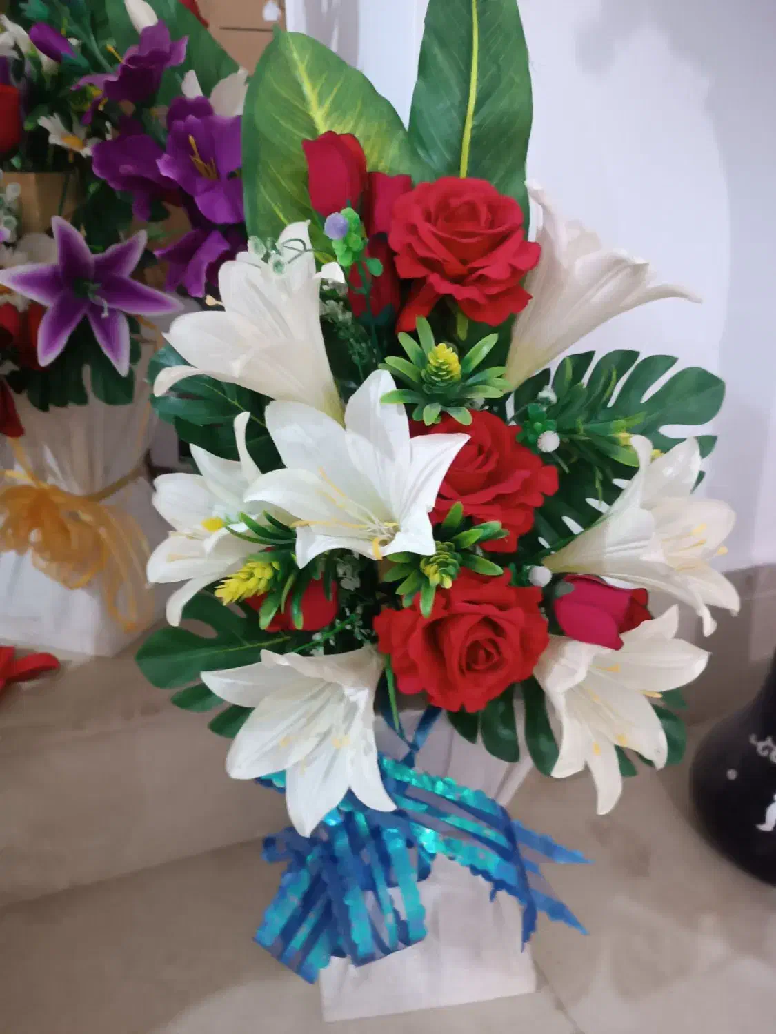 گل در حد نو|گل مصنوعی|جغتای, |دیوار