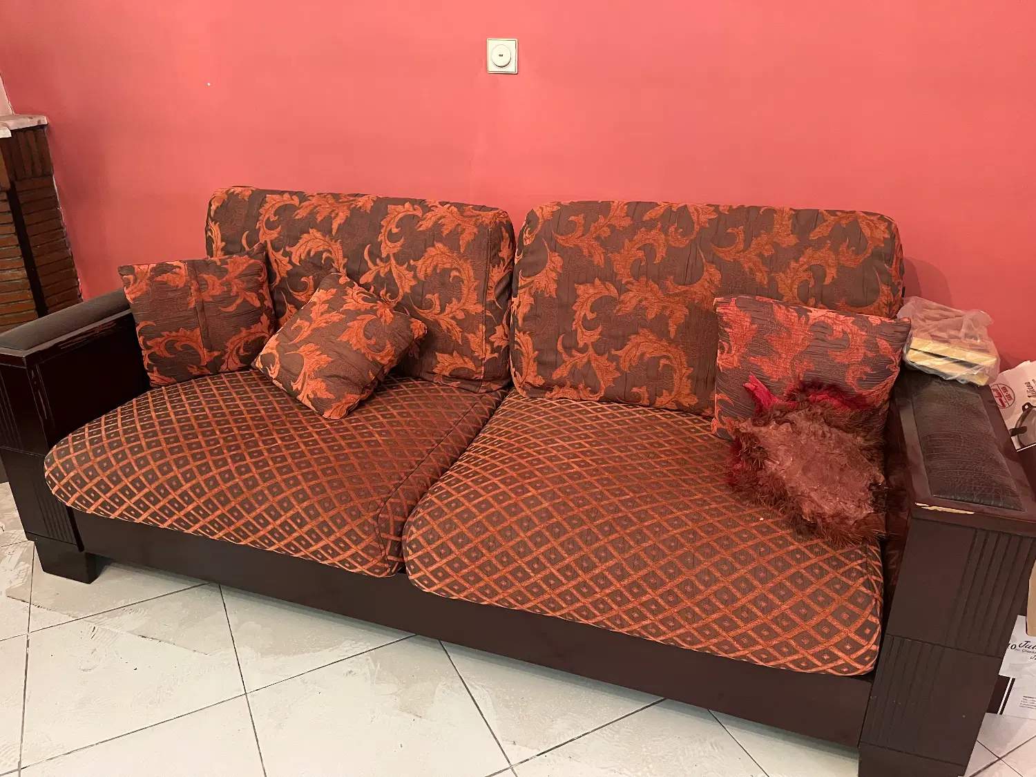 مبل هفت نفره خارجی|مبلمان خانگی و میز عسلی|تهران, حسین‌آباد|دیوار