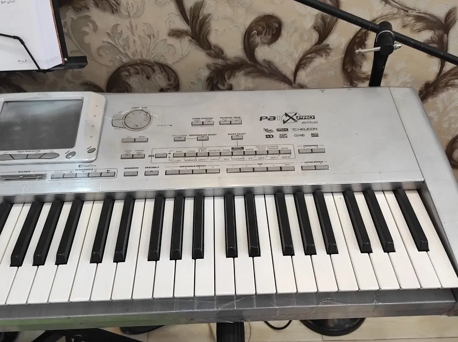 کرگ pa1x pro|پیانو، کیبورد، آکاردئون|سقز, |دیوار