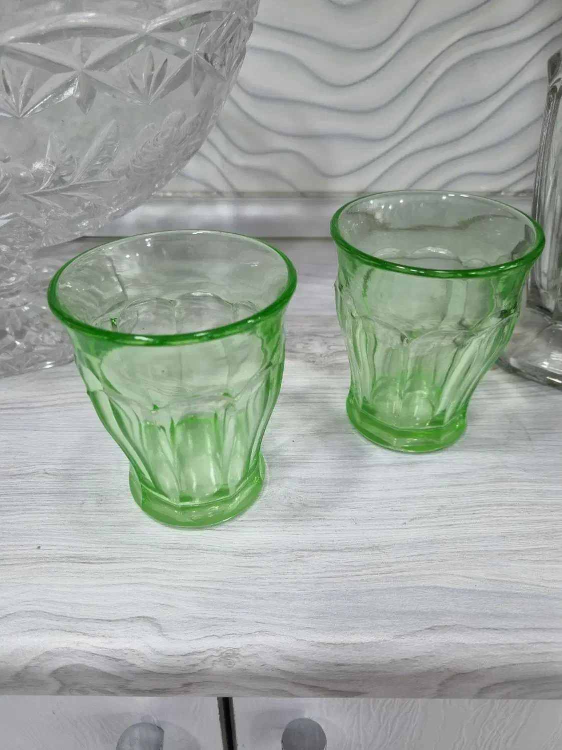 جام میوه خوری کریستال اصل فرانسه با قدمت ۵۰ سال|کلکسیون اشیاء عتیقه|رشت, صفاری|دیوار