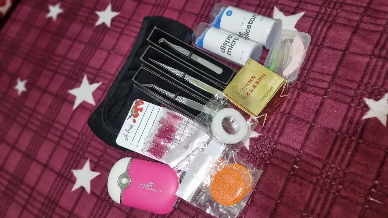 ابزار کار اکستنشن مژه و لیف مژه و ابرو|آرایشی، بهداشتی، درمانی|دوگنبدان, |دیوار